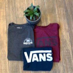 Three vans T-shirts